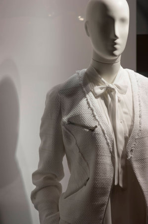 fashion  display mall retail shopping luxury gift window showroomの写真素材