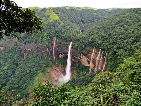 Nohkalikai Falls is the tallest plunge waterfall in India. It is 340 metres high .The waterfall is...