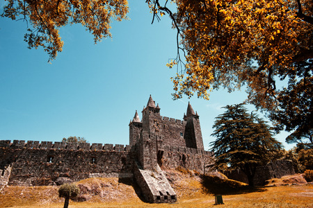 Castle of the Santa Maria da Feiraのeditorial素材
