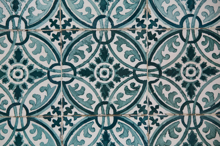 Vintage ceramic tile