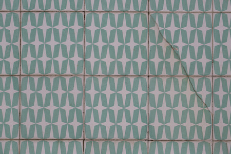 Vintage ceramic tile