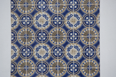 vintage ceramic tile