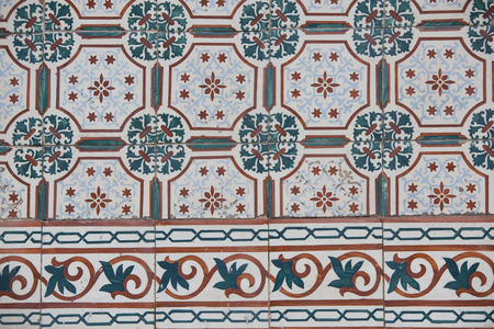 vintage ceramic tile