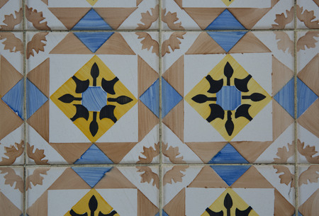 vintage ceramic tile