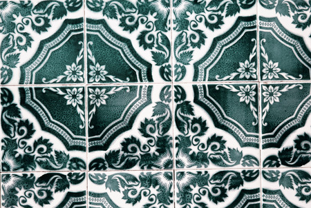 Ornamental old typical tiles from Portugal.