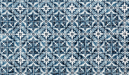 Ornamental old typical tiles from Portugal.