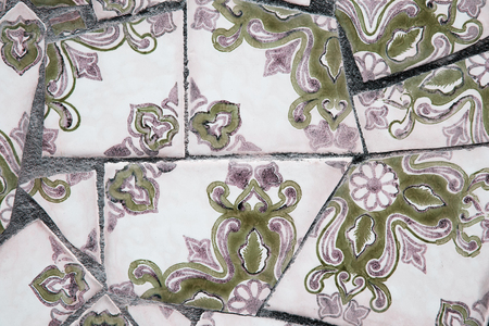 Broken tiles