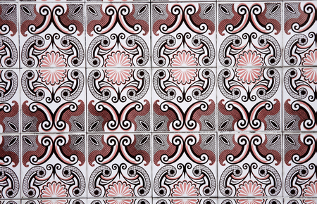 Traditionell portuguese tiles,Europa,Portugal.の写真素材