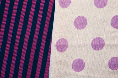 textile colored linesの写真素材