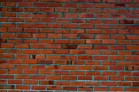 red brick wallの写真素材