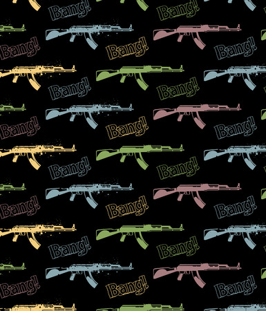 Modern seamless texture. Cool grunge style.のイラスト素材