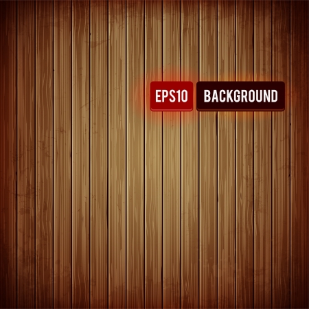 Wooden plank background. Realistic wood texture illustration.のイラスト素材