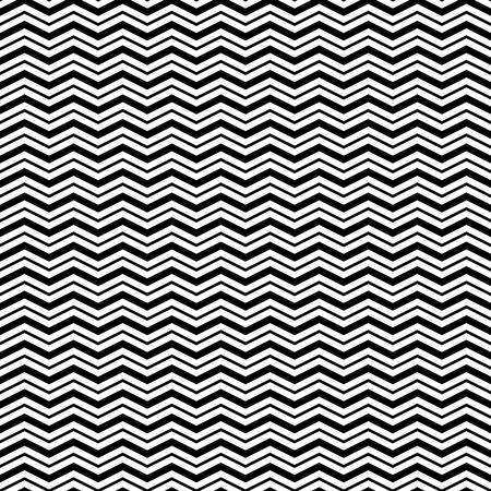 Seamless Pattern with Triangle Wave Lines. Vector endless texture.のイラスト素材