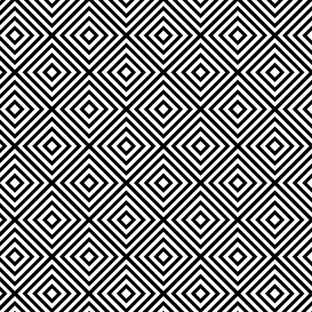 Seamless Pattern with Rhombus Shapes. Vector endless texture.のイラスト素材