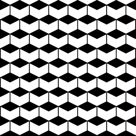 Seamless Pattern with Hexagons. Vector endless texture.のイラスト素材