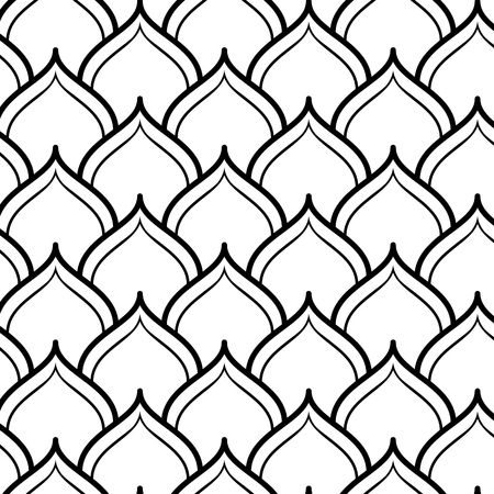 Arabian Seamless Pattern. Vector endless texture.のイラスト素材