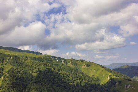 Russian region, Chechen Republic, Caucasus Mountains