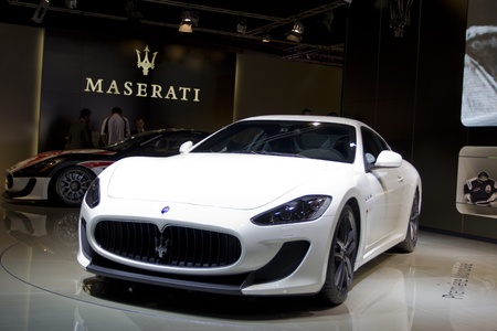 Paris Motor Show 2010 in Paris, showing Maserati GranTurismo MC Stradaleのeditorial素材