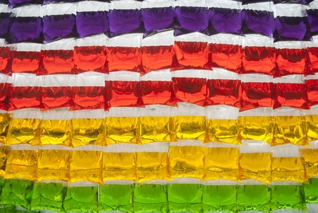 colorful background made from colorful waterの写真素材