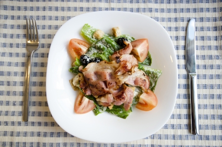 Bacon Saladの写真素材