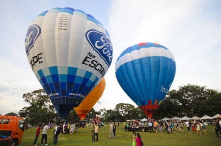 Chiang Mai - Thailand , 26 November 2012 ,Thailand  International Balloon Festival 2012のeditorial素材