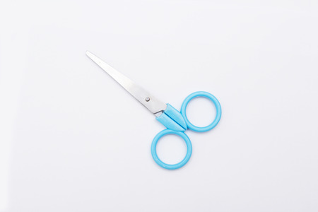 Scissors isolate on white backgroundの写真素材