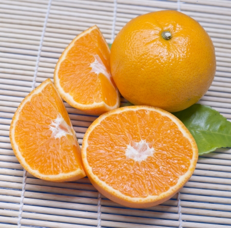 fresh orangeの写真素材