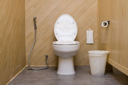 water closet in Toiletの写真素材
