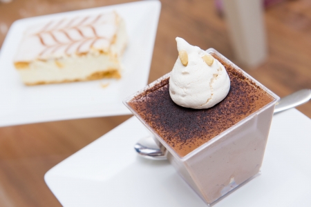 Chocolate Mousse Cake, yummy bakeryの写真素材