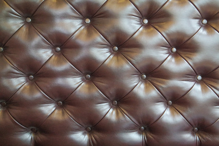 texture of brown leather, furniture indoorの写真素材