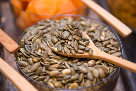 sunflower seeds grains for eating, cuisineの写真素材