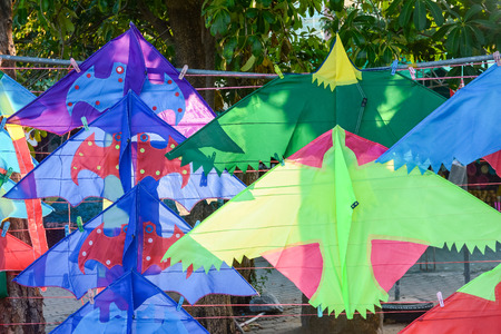 colorful kite toy for kid, objectの写真素材