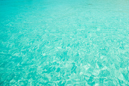 clear water Ocean Blue for background, natureの写真素材