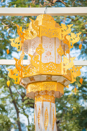 beatiful paper lanterns for decoration, asianの写真素材