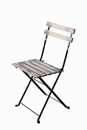 old chair in the empty room, stoolの写真素材
