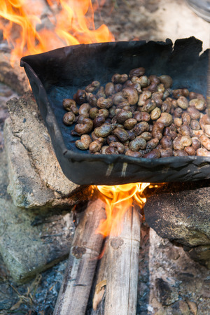 homemade roast cashew nut for eatの写真素材