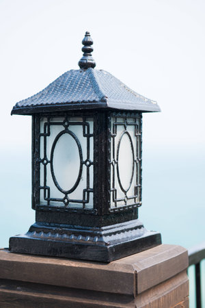 Beautiful antique lamp, lanternの写真素材