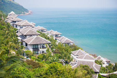 beautiful villa on the great place, sea view Vietnamのeditorial素材