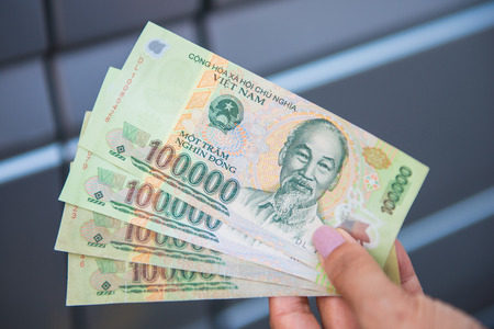Vietnam Mar 14 : Dong monetary of Vietnam , 14 Mar 2015 Vietnamのeditorial素材