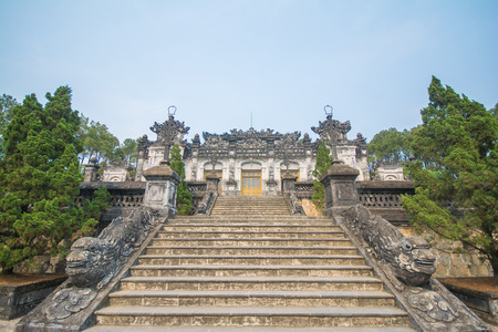 Hue, Vietnam Mar 14:: Tomb of Kinh Dinh on March 14, 2015 Vietnamのeditorial素材