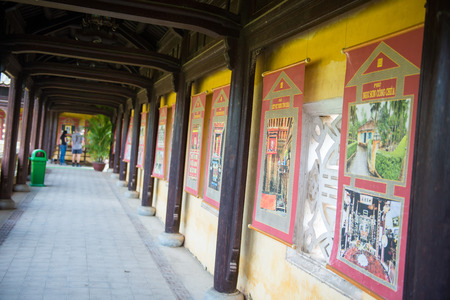 Hue, Vietnam Mar 15:: The" Imperial" City or The Purple Forbidden City on March 15, 2015 Vietnamのeditorial素材