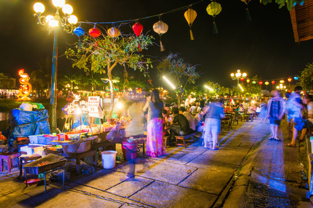 Hoi An - Vietnam Mar 15 ::  City of light in Hoi An ancient town on Mar 15, 2015 Vietnamのeditorial素材