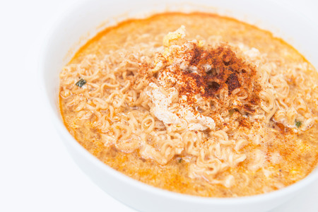instant noodle quickly cooking for eat, cuisineの写真素材