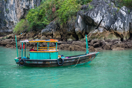 Halong bay, Vietnam mar 13:: Numerous islands at Halong Bay on March 13, 2015のeditorial素材
