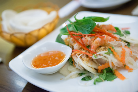 Hanoi, Vietnam Mar 13:: local food in Vietnam on March 13, 2015 Vietnamのeditorial素材