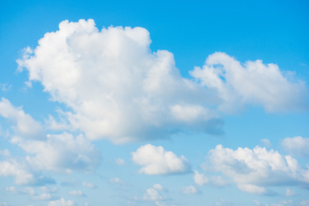 beautiful cloud and sky in good day, backgroundの写真素材