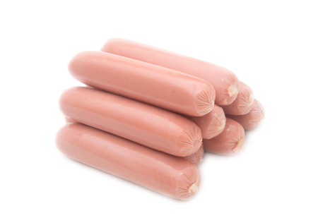 hot dog sausages for eat, foodの写真素材