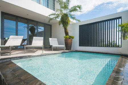 privite pool in home, swimming