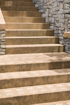 stone stairs in park, staircaseの写真素材
