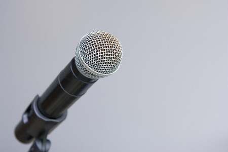 microphone in conference room, soundの写真素材